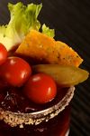 Cheeseburger cocktail